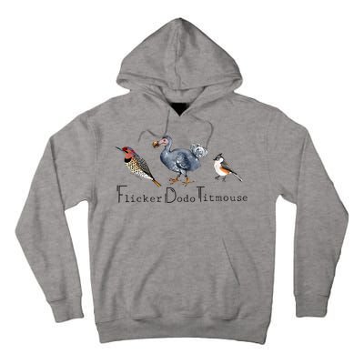 Bird Subtle Flicker Dodo Titmouse Tall Hoodie