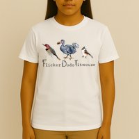 Bird Subtle Flicker Dodo Titmouse T-Shirt