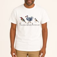 Bird Subtle Flicker Dodo Titmouse Tall T-Shirt