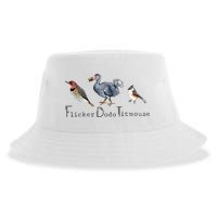 Bird Subtle Flicker Dodo Titmouse Sustainable Bucket Hat