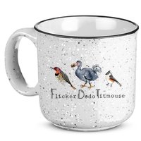 Bird Subtle Flicker Dodo Titmouse 15oz Campfire Ceramic Mug