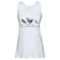 Bird Subtle Flicker Dodo Titmouse Ladies Essential Flowy Tank