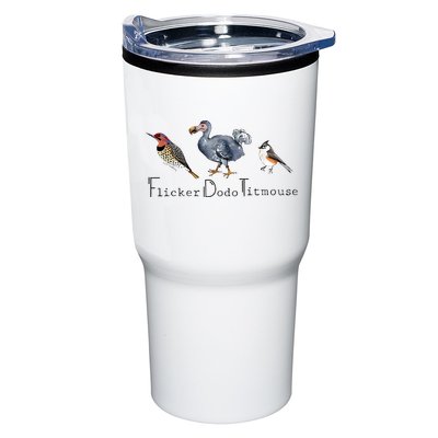 Bird Subtle Flicker Dodo Titmouse Tumbler