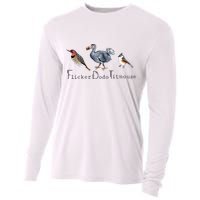 Bird Subtle Flicker Dodo Titmouse Cooling Performance Long Sleeve Crew