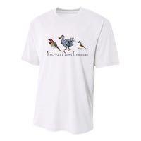 Bird Subtle Flicker Dodo Titmouse Youth Performance Sprint T-Shirt