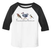 Bird Subtle Flicker Dodo Titmouse Toddler Fine Jersey T-Shirt
