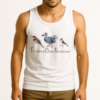 Bird Subtle Flicker Dodo Titmouse Tank Top