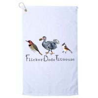 Bird Subtle Flicker Dodo Titmouse Golf Towel