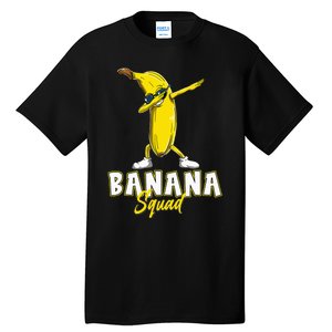 Banana Squad Funny Dabbing Banana Food & Dab Tall T-Shirt