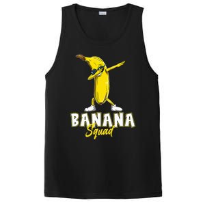 Banana Squad Funny Dabbing Banana Food & Dab PosiCharge Competitor Tank