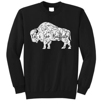 Buffalo Sports Fan Gear Let's Go Buffalo! Sweatshirt