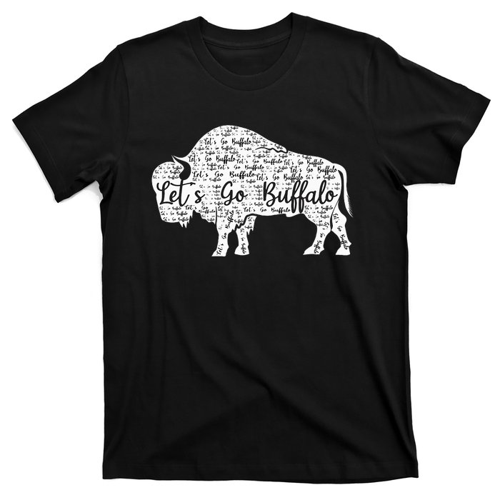 Buffalo Sports Fan Gear Let's Go Buffalo! T-Shirt