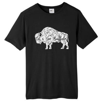 Buffalo Sports Fan Gear Let's Go Buffalo! Tall Fusion ChromaSoft Performance T-Shirt