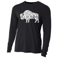 Buffalo Sports Fan Gear Let's Go Buffalo! Cooling Performance Long Sleeve Crew