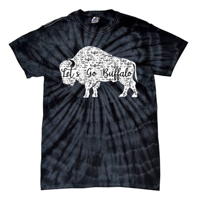 Buffalo Sports Fan Gear Let's Go Buffalo! Tie-Dye T-Shirt