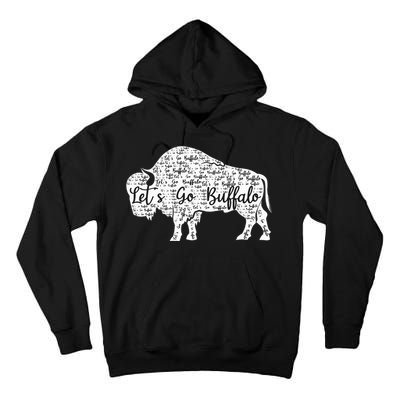 Buffalo Sports Fan Gear Let's Go Buffalo! Tall Hoodie