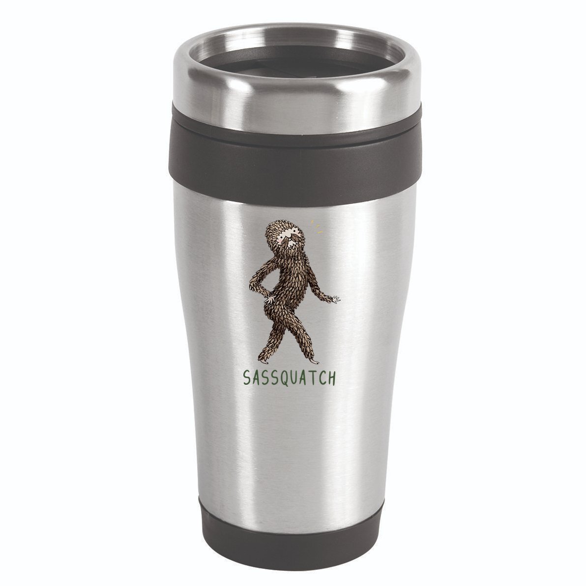 Bigfoot Sassquatch Funny Sassy 16oz Travel Tumbler