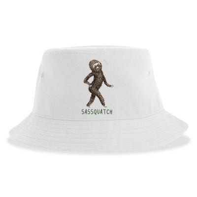 Bigfoot Sassquatch Funny Sassy Sustainable Bucket Hat