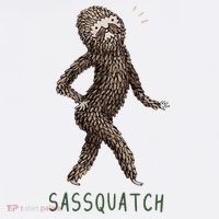 Bigfoot Sassquatch Funny Sassy Button