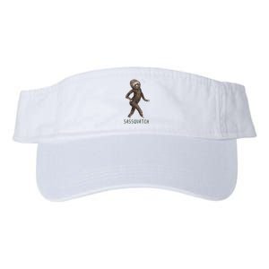 Bigfoot Sassquatch Funny Sassy Valucap Bio-Washed Visor