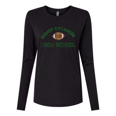 Bishop Sycamore Football Womens Cotton Relaxed Long Sleeve T-Shirt