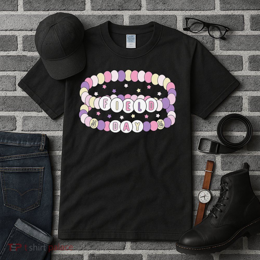 Bracelets School Field Day Teacher Field Day 2025 Tall T-Shirt