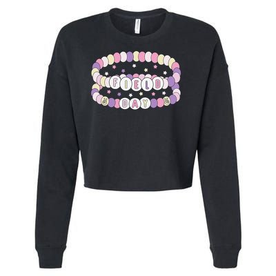 Bracelets School Field Day Teacher Field Day 2025 Cropped Pullover Crew