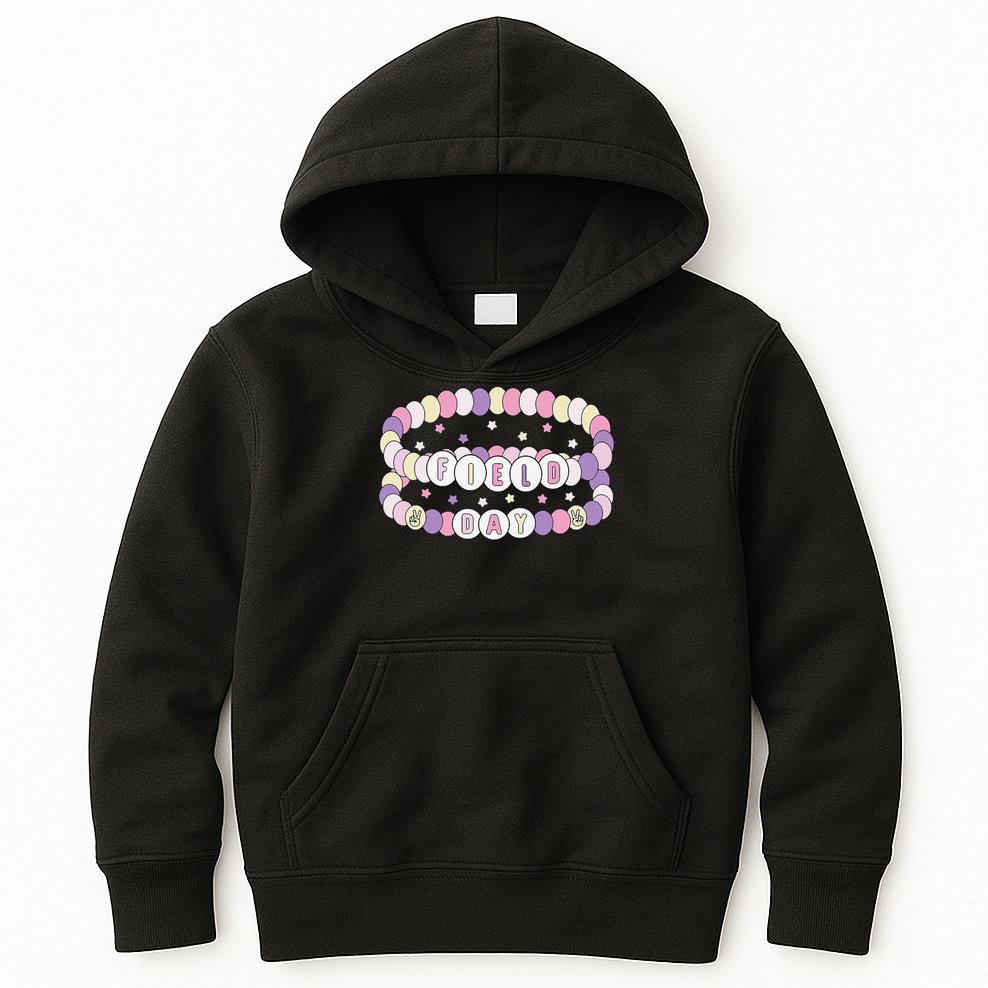Bracelets School Field Day Teacher Field Day 2025 Kids Hoodie
