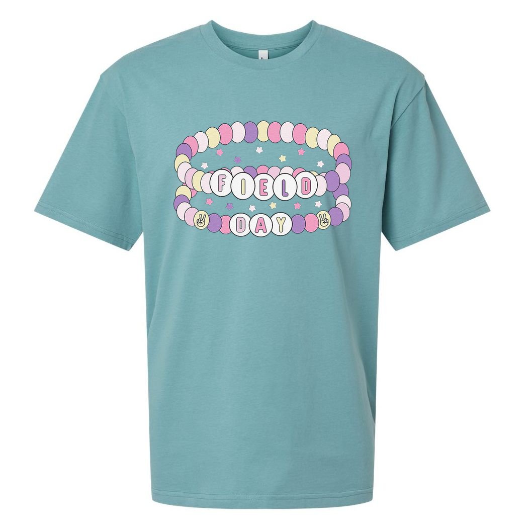 Bracelets School Field Day Teacher Field Day 2025 Sueded Cloud Jersey T-Shirt
