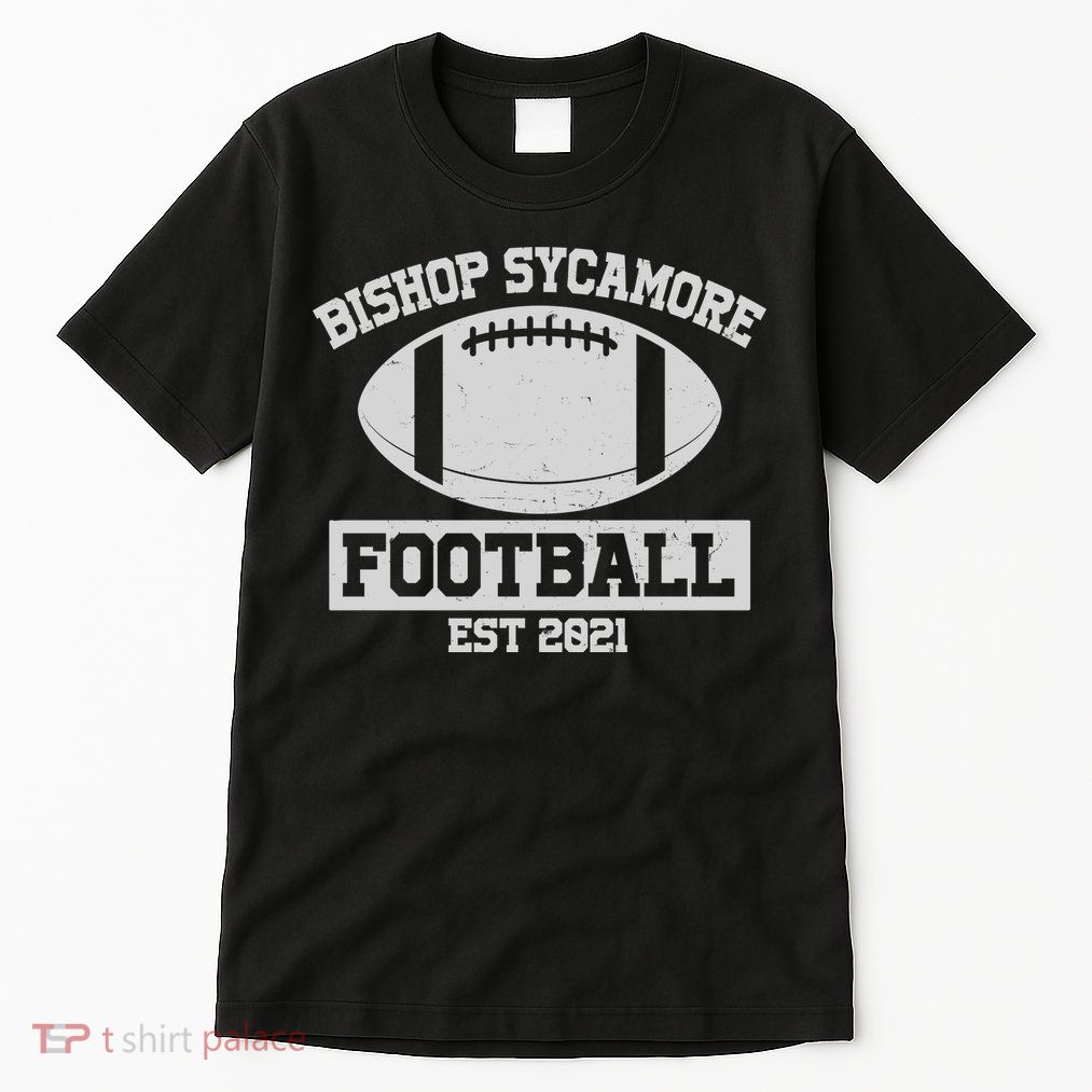 Bishop Sycamore Football EST 2021 Logo Tall T-Shirt