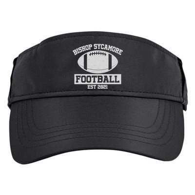 Bishop Sycamore Football EST 2021 Logo Adult Drive Performance Visor