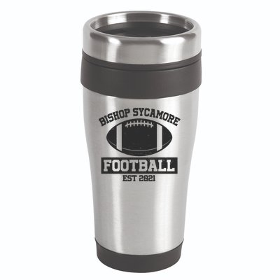 Bishop Sycamore Football EST 2021 Logo 16oz Travel Tumbler
