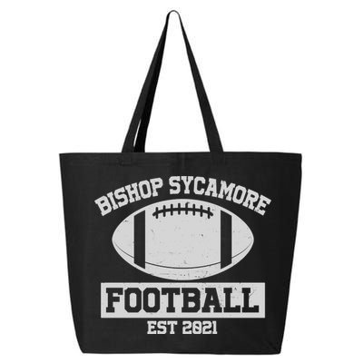 Bishop Sycamore Football EST 2021 Logo 25L Jumbo Tote