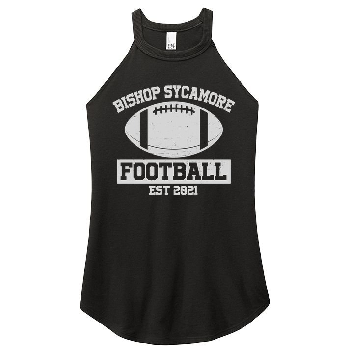 Bishop Sycamore Football EST 2021 Logo Women's Perfect Tri Rocker Tank