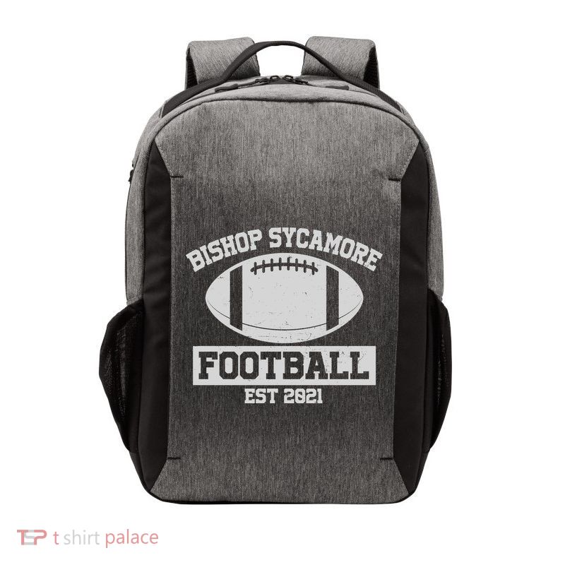 Bishop Sycamore Football EST 2021 Logo Vector Backpack