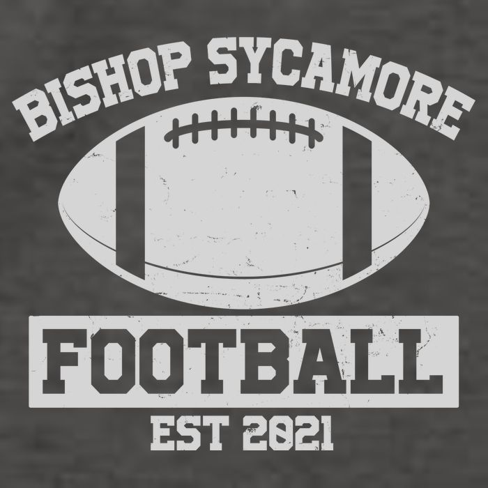 Bishop Sycamore Football EST 2021 Logo Vector Backpack