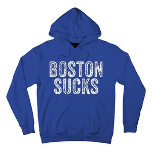 Boston Sucks Funny Hate City Gag Humor Sarcastic Hoodie