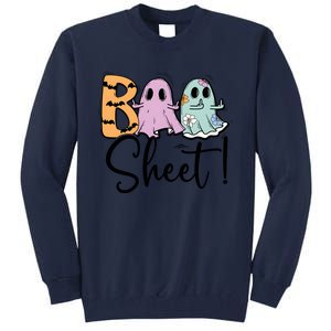 Boo Sheet Funny Halloween Tall Sweatshirt