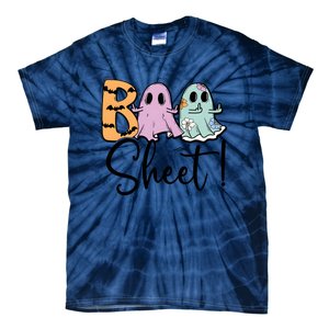 Boo Sheet Funny Halloween Tie-Dye T-Shirt