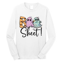 Boo Sheet Funny Halloween Long Sleeve Shirt