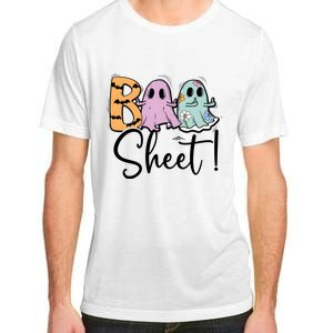 Boo Sheet Funny Halloween Adult ChromaSoft Performance T-Shirt