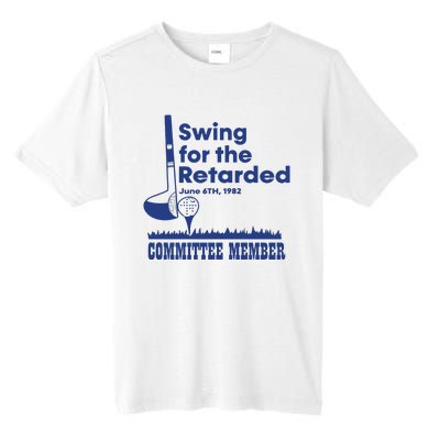 Best Swing For The Retarded June 6Th 1982 Committee Member Tall Fusion ChromaSoft Performance T-Shirt