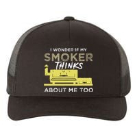 BBQ Smoker Funny Smoking Meat Grilling BBQing Yupoong Adult 5-Panel Trucker Hat