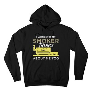 BBQ Smoker Funny Smoking Meat Grilling BBQing Hoodie