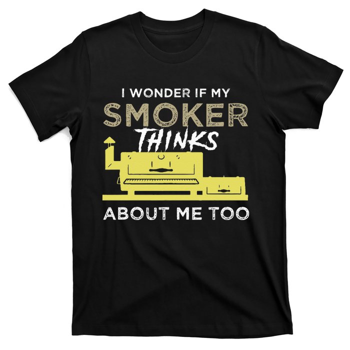 BBQ Smoker Funny Smoking Meat Grilling BBQing T-Shirt