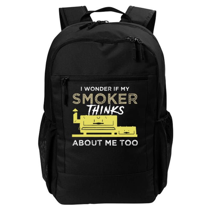 BBQ Smoker Funny Smoking Meat Grilling BBQing Daily Commute Backpack