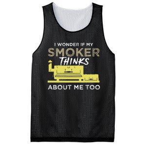 BBQ Smoker Funny Smoking Meat Grilling BBQing Mesh Reversible Basketball Jersey Tank