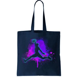 Basketball Sports Fan Player Slam Dunk Teens Tote Bag