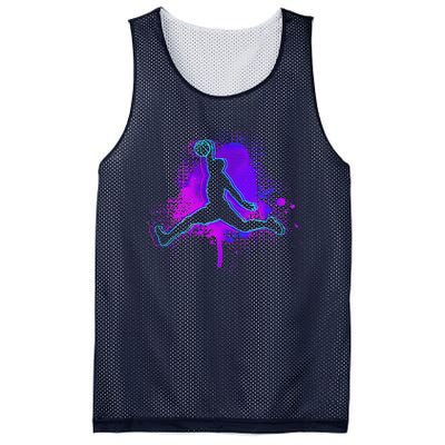 Basketball Sports Fan Player Slam Dunk Teens Mesh Reversible Basketball Jersey Tank