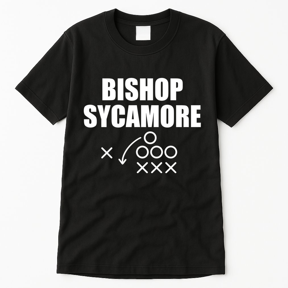 Bishop Sycamore Fake Varsity School Football Team Tall T-Shirt